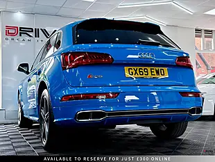 Used 2020 Audi SQ5 Blue - Interior and Exterior details 2