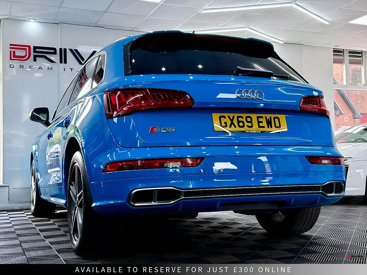 Used 2020 Audi SQ5 Blue - Interior and Exterior details 2