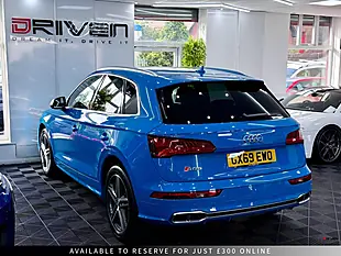 Used 2020 Audi SQ5 Blue - Interior and Exterior details 7