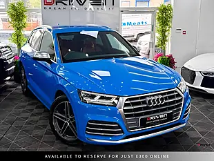 Used 2020 Audi SQ5 Blue - Interior and Exterior details 8