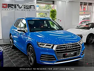 Used 2020 Audi SQ5 Blue - Interior and Exterior details 9