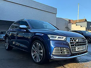 Used 2020 Audi SQ5 S Line Blue - Interior and Exterior details 2
