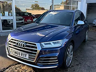 Used 2020 Audi SQ5 S Line Blue - Interior and Exterior details 4