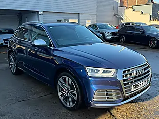 Used 2020 Audi SQ5 S Line Blue - Interior and Exterior details 6