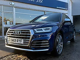 Used 2020 Audi SQ5 S Line Blue - Interior and Exterior details 9