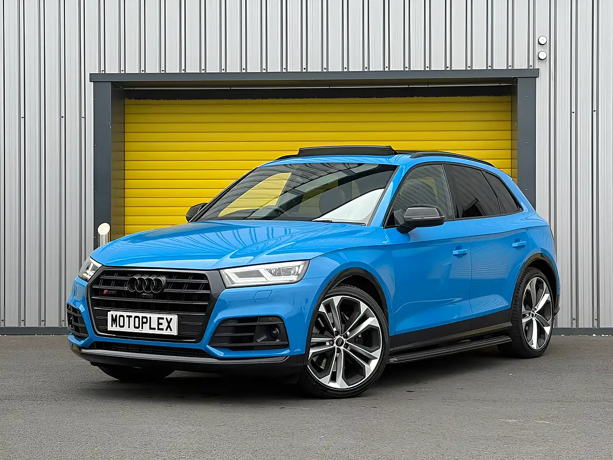 Used 2020 Audi SQ5 Vorsprung Blue - Front View