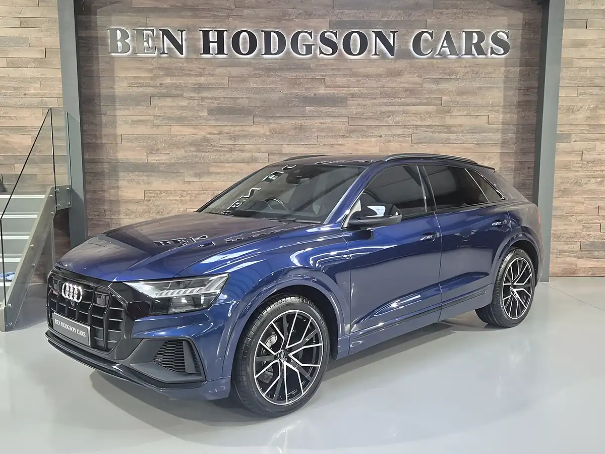 Used 2020 Audi SQ8 Vorsprung Blue - Front View
