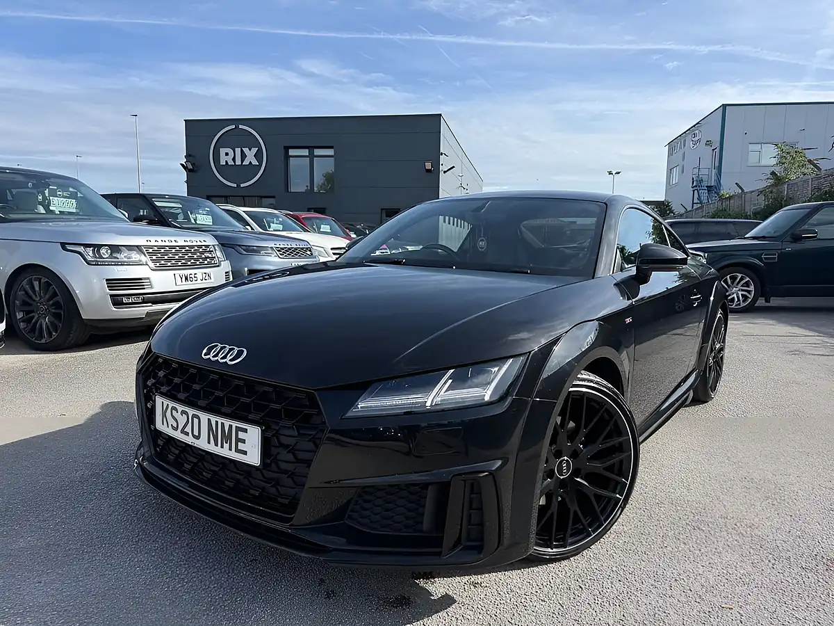 Used 2020 Audi Tt Black Edition Black - Front View