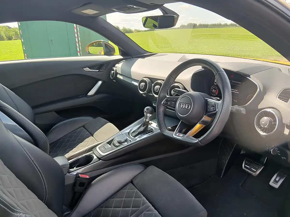 Used 2020 Audi Tt Black Edition Yellow - Interior and Exterior details 16