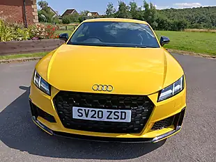 Used 2020 Audi Tt Black Edition Yellow - Interior and Exterior details 5