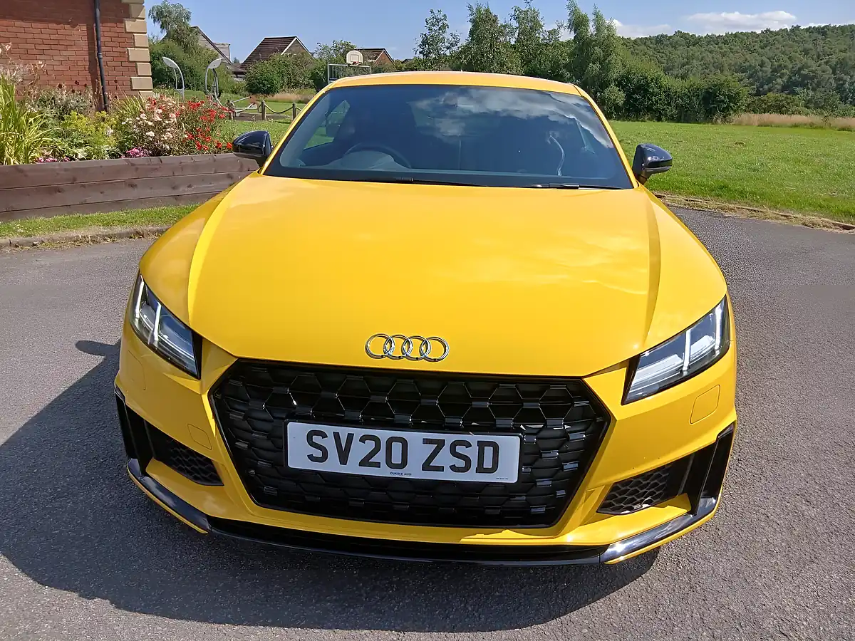 Used 2020 Audi Tt Black Edition Yellow - Interior and Exterior details 5