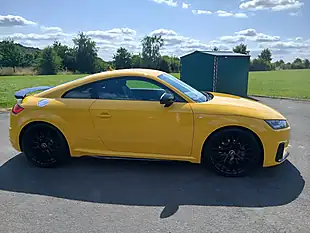 Used 2020 Audi Tt Black Edition Yellow - Interior and Exterior details 7