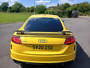 Used 2020 Audi Tt Black Edition Yellow - Interior and Exterior details 8
