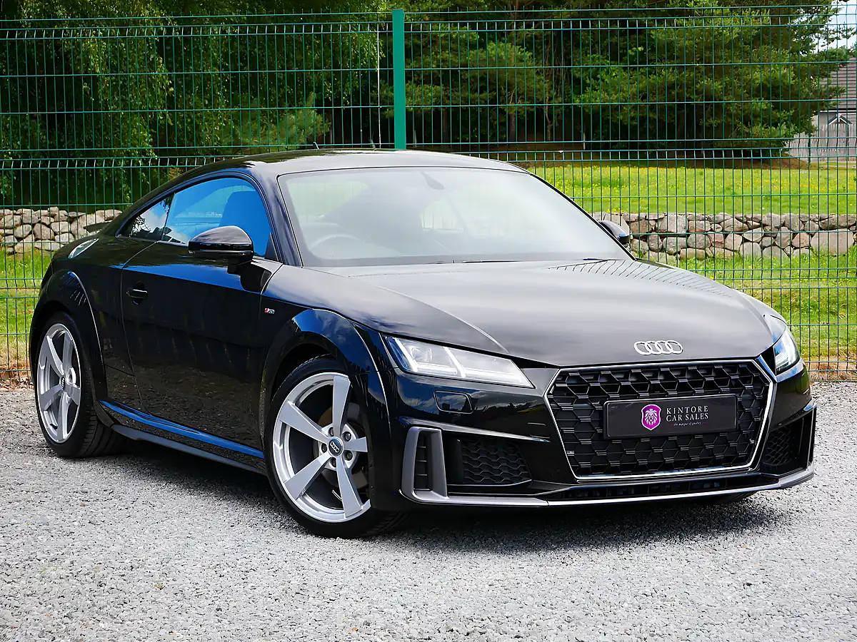 Used 2020 Audi Tt S Line Mythos Black - Front View