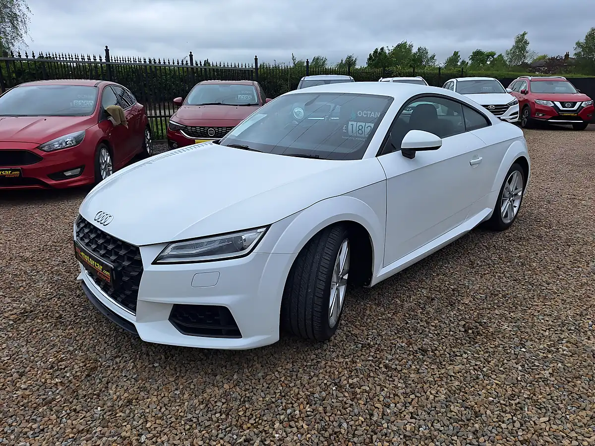 Used 2020 Audi Tt Sport White - Interior and Exterior details 14