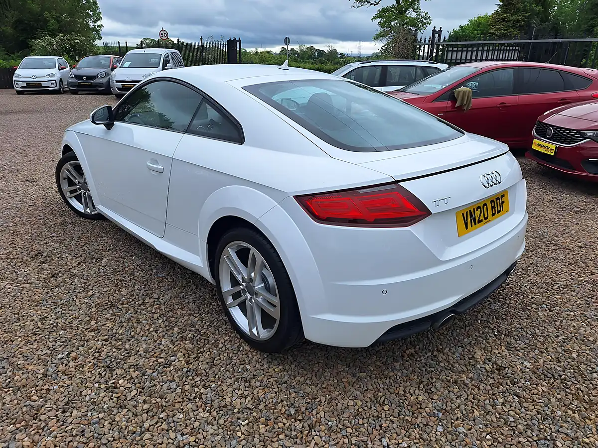 Used 2020 Audi Tt Sport White - Interior and Exterior details 3