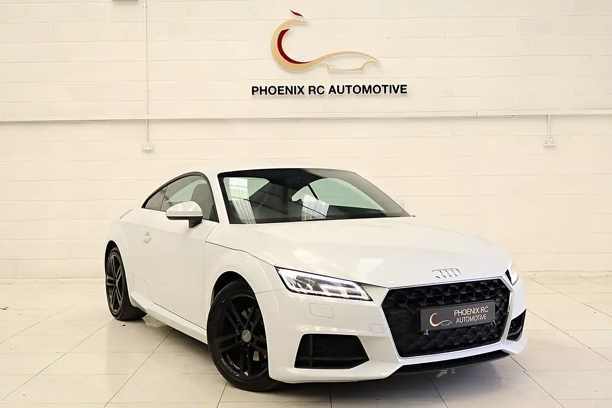 Used 2020 Audi Tt Sport White - Front View