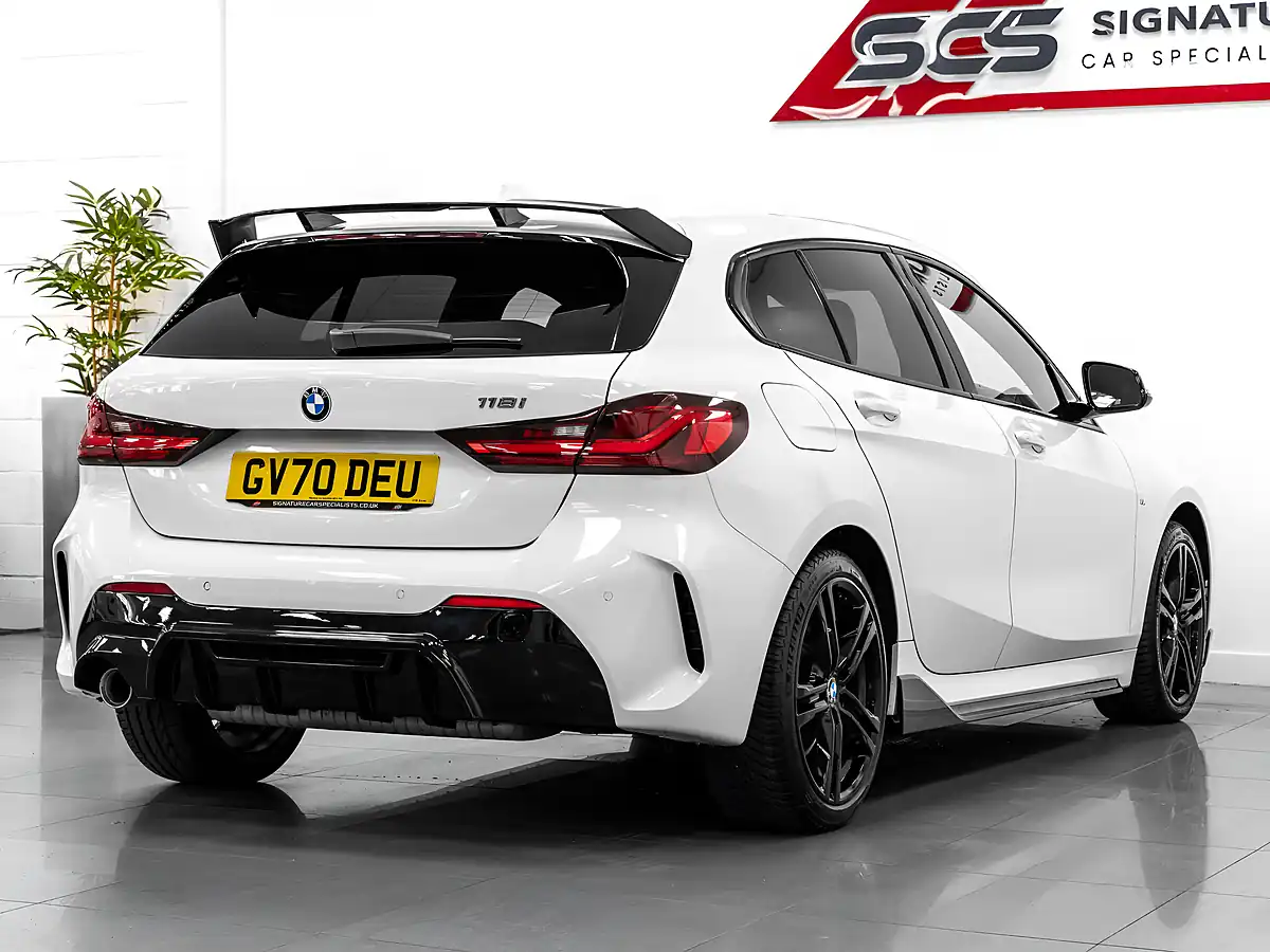 Used 2020 BMW 1 Series M Sport Alpine White - Interior and Exterior details 4