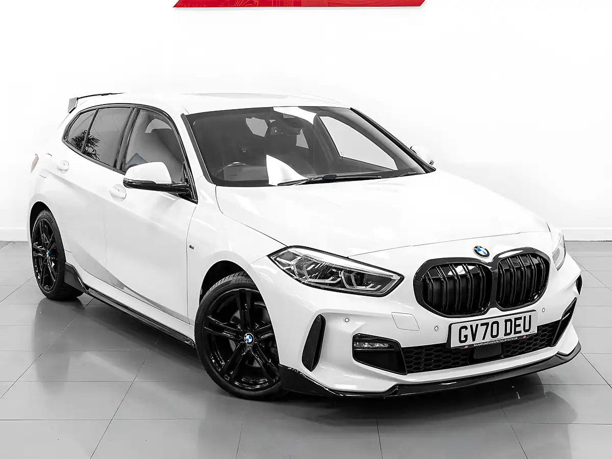 Used 2020 BMW 1 Series M Sport Alpine White - Interior and Exterior details 6
