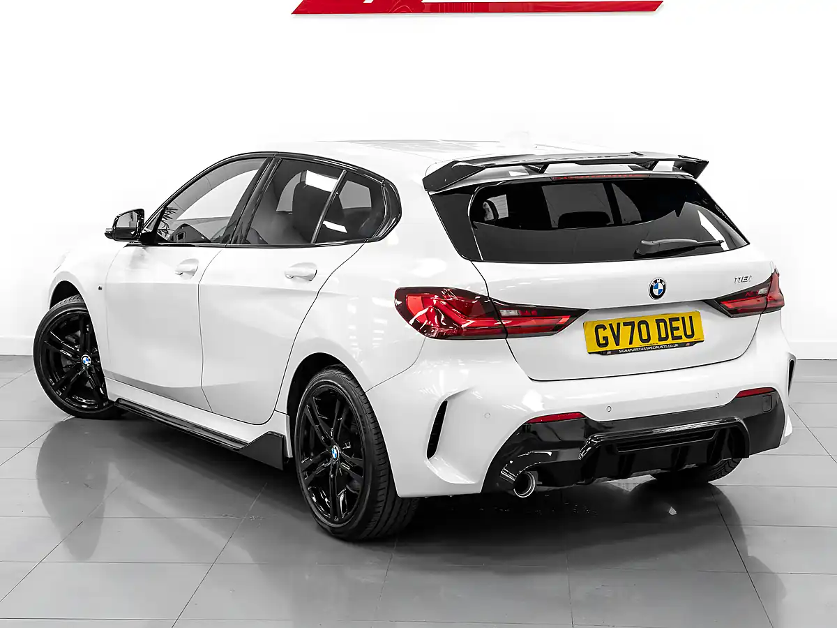 Used 2020 BMW 1 Series M Sport Alpine White - Interior and Exterior details 7