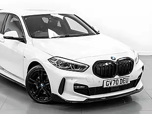 Used 2020 BMW 1 Series M Sport Alpine White - Interior and Exterior details 8