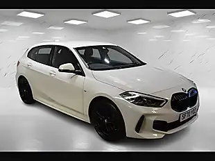 Used 2020 BMW 1 Series M Sport Alpine White - Interior and Exterior details 4