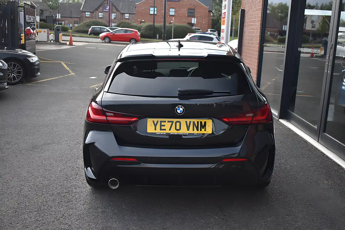 Used 2020 BMW 1 Series M Sport Black - Interior and Exterior details 6