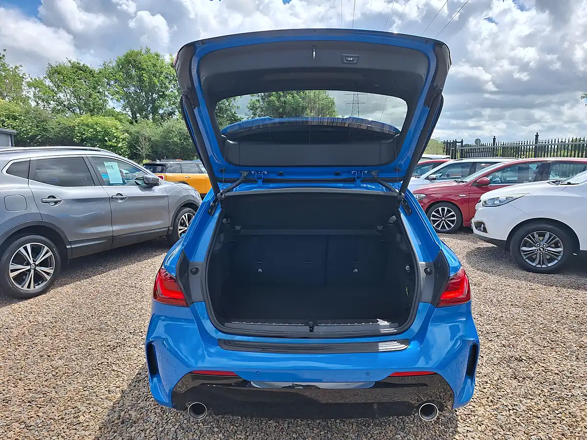 Used 2020 BMW 1 Series M Sport Blue - Interior and Exterior details 13