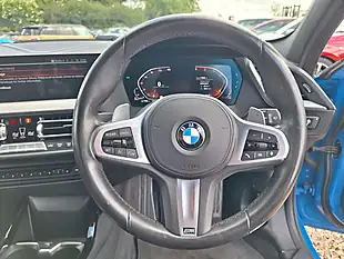 Used 2020 BMW 1 Series M Sport Blue - Interior and Exterior details 14