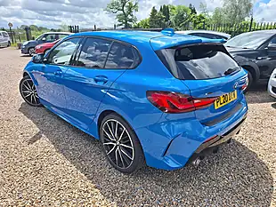 Used 2020 BMW 1 Series M Sport Blue - Interior and Exterior details 7