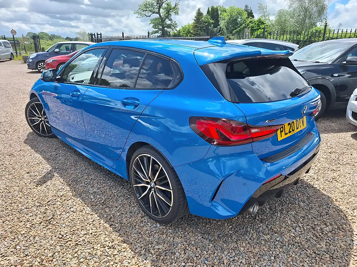 Used 2020 BMW 1 Series M Sport Blue - Interior and Exterior details 7