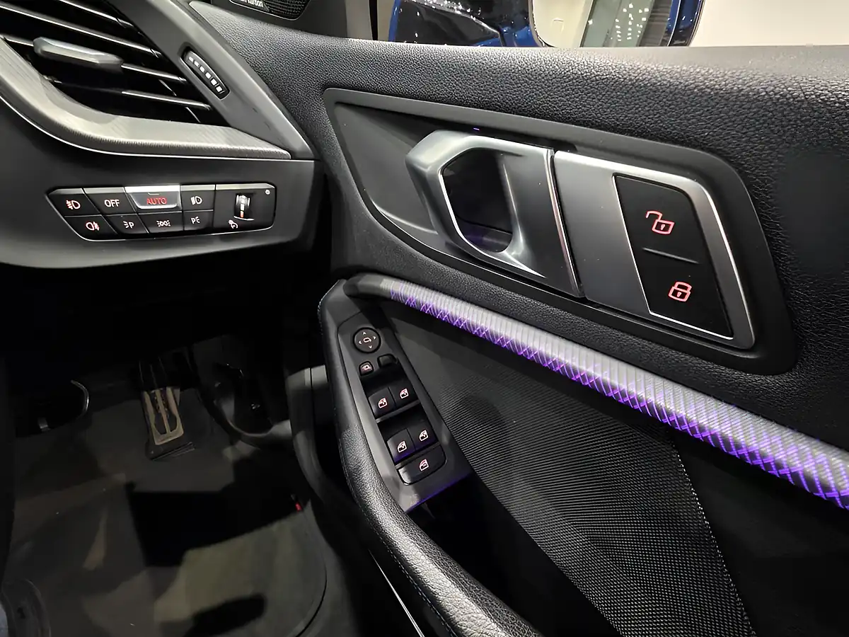Used 2020 BMW 1 Series M Sport Blue - Interior and Exterior details 11