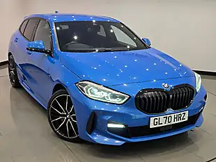 Used 2020 BMW 1 Series M Sport Blue - Interior and Exterior details 13