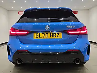 Used 2020 BMW 1 Series M Sport Blue - Interior and Exterior details 15