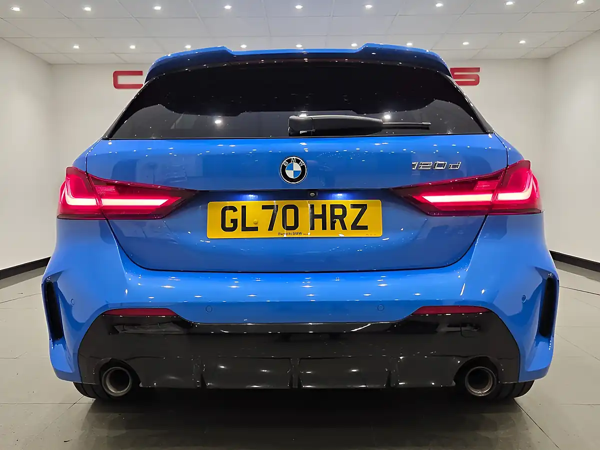 Used 2020 BMW 1 Series M Sport Blue - Interior and Exterior details 15