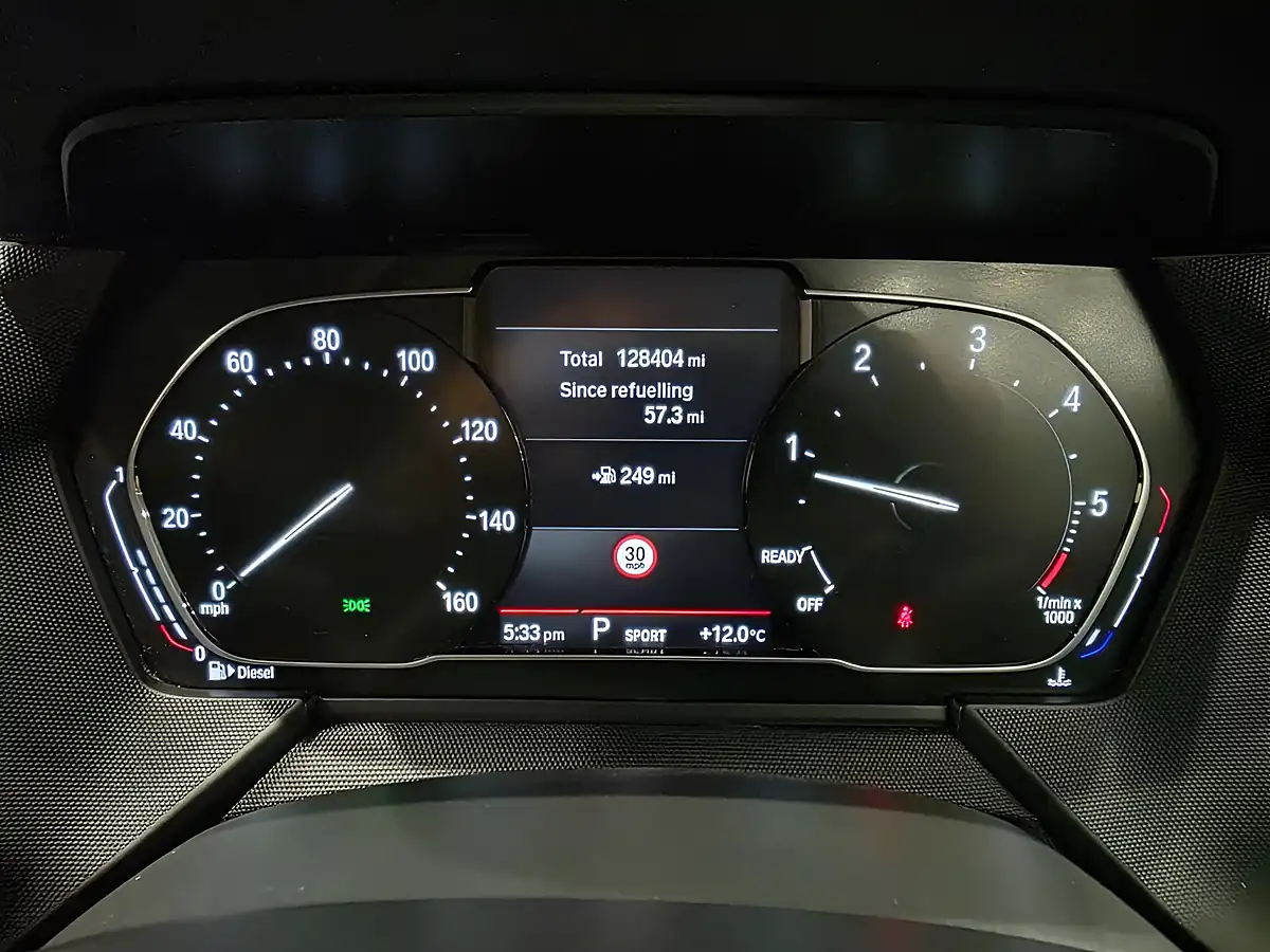 Used 2020 BMW 1 Series M Sport Blue - Interior and Exterior details 18