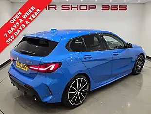 Used 2020 BMW 1 Series M Sport Blue - Interior and Exterior details 2