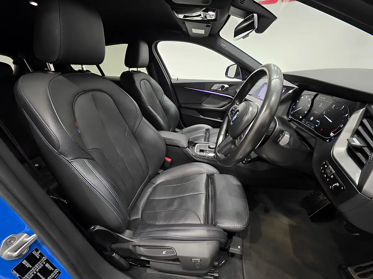 Used 2020 BMW 1 Series M Sport Blue - Interior and Exterior details 6