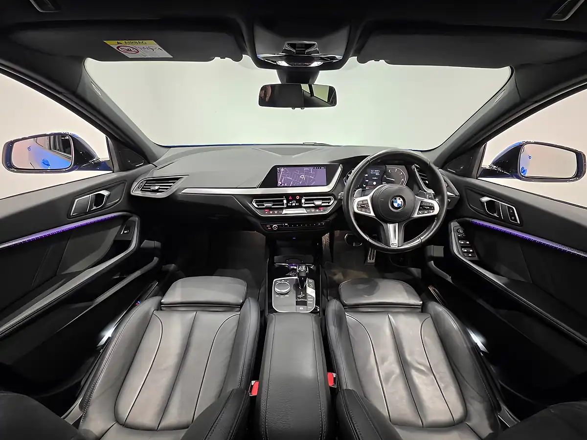 Used 2020 BMW 1 Series M Sport Blue - Interior and Exterior details 8