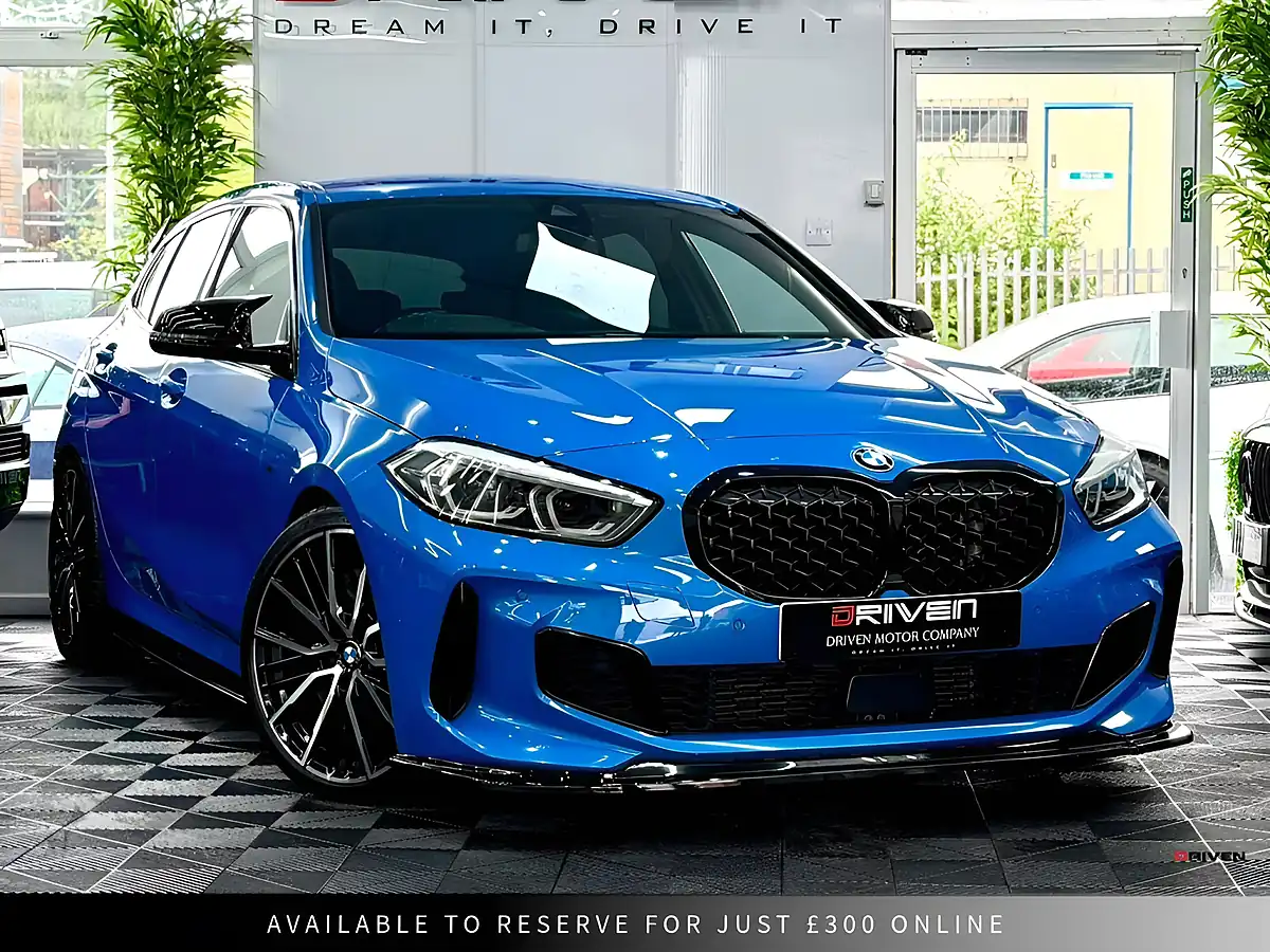 Used 2020 BMW 1 Series M Sport Blue - Front View