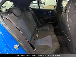 Used 2020 BMW 1 Series M Sport Blue - Interior and Exterior details 12