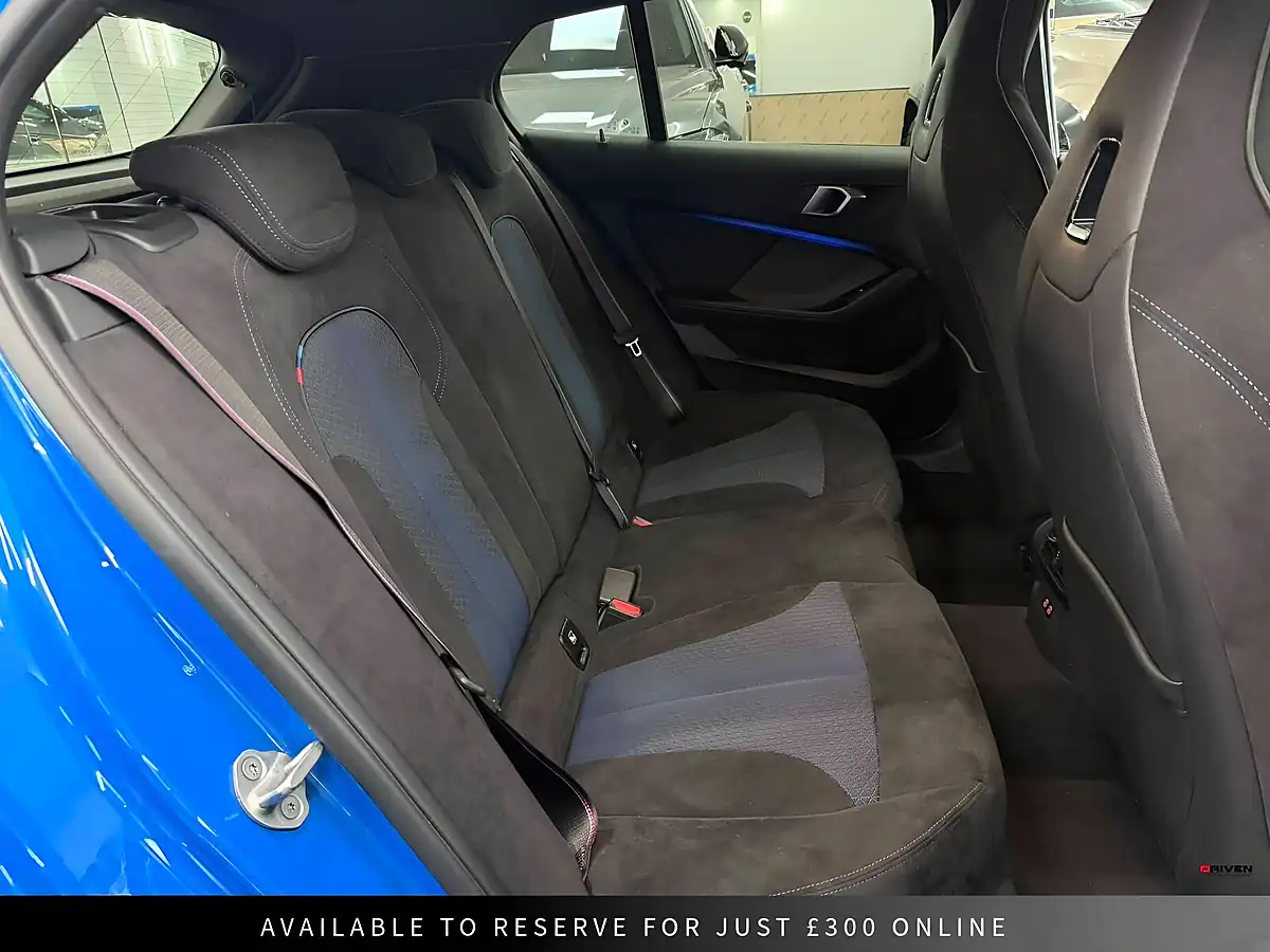 Used 2020 BMW 1 Series M Sport Blue - Interior and Exterior details 12