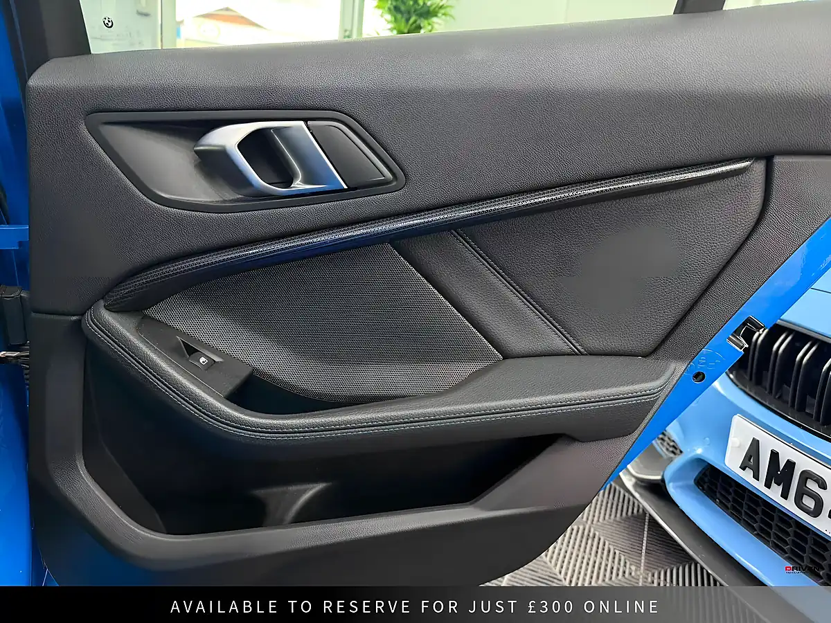 Used 2020 BMW 1 Series M Sport Blue - Interior and Exterior details 14