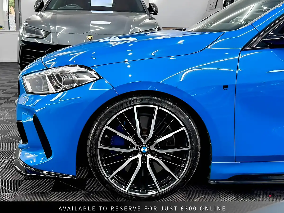 Used 2020 BMW 1 Series M Sport Blue - Interior and Exterior details 15