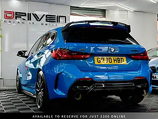 Used 2020 BMW 1 Series M Sport Blue - Interior and Exterior details 2