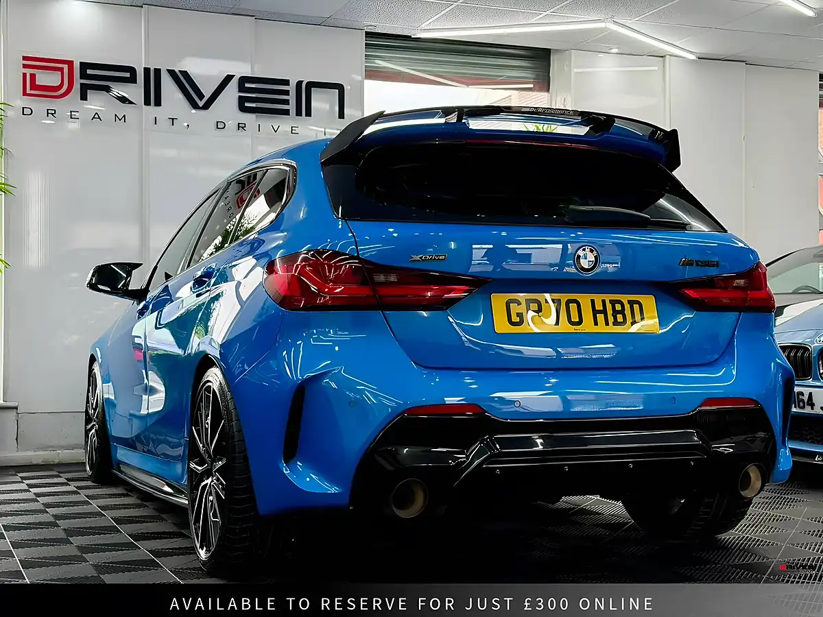 Used 2020 BMW 1 Series M Sport Blue - Interior and Exterior details 2