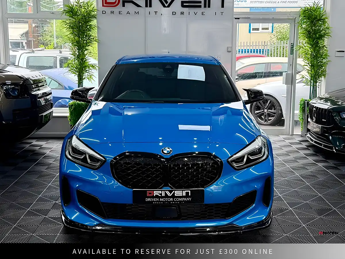Used 2020 BMW 1 Series M Sport Blue - Interior and Exterior details 3