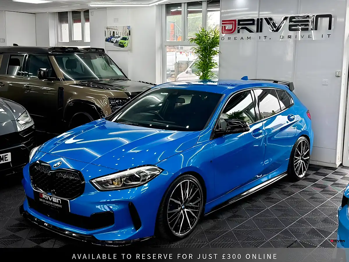 Used 2020 BMW 1 Series M Sport Blue - Interior and Exterior details 5