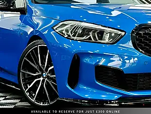 Used 2020 BMW 1 Series M Sport Blue - Interior and Exterior details 6