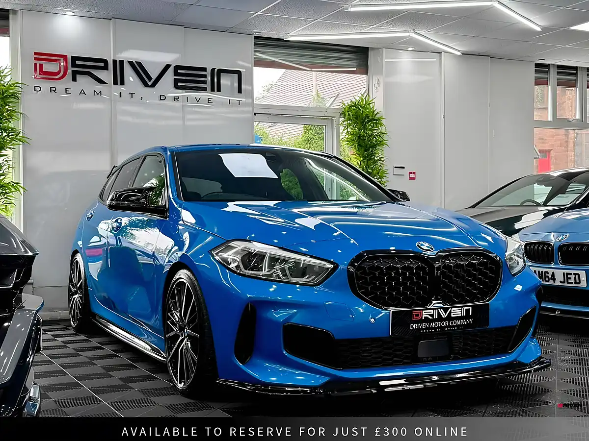 Used 2020 BMW 1 Series M Sport Blue - Interior and Exterior details 9